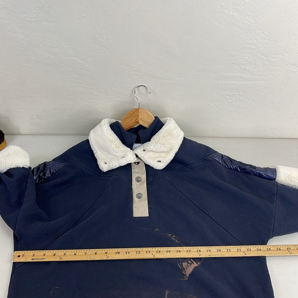 Bogner Navy and White Women's Sweater As Is - Picture 9 of 13